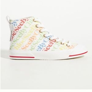 NWT and Box See By Chloe Hightops